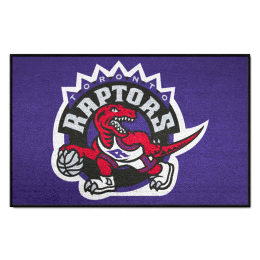 NBA Retro Toronto Raptors Starter Mat Accent Rug - 19in. x 30in. - Toronto Raptors