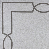 7' X 7' Oatmeal Ivory Geometric Hand Hooked Area Rug - Homeroots - Flyclothing LLC