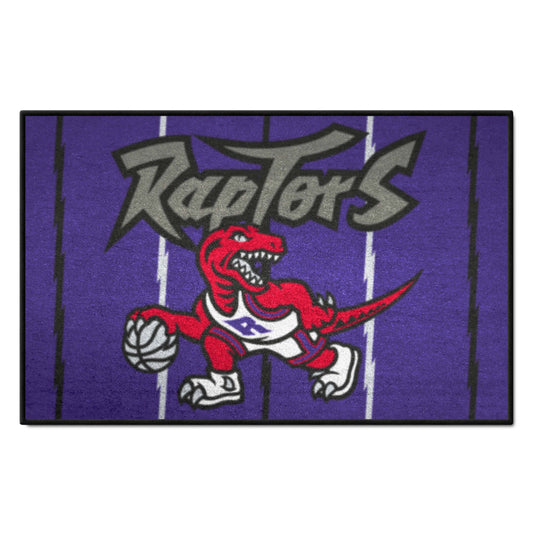 NBA Retro Toronto Raptors Starter Mat Accent Rug - 19in. x 30in. - Toronto Raptors