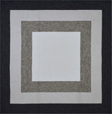 7' X 7' Gray Geometric Hand Hooked Area Rug - Homeroots - Flyclothing LLC