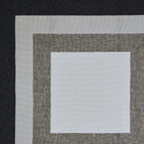 7' X 7' Gray Geometric Hand Hooked Area Rug - Homeroots - Flyclothing LLC