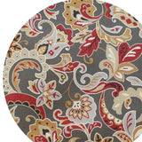 7' Taupe Round Hand Tufted Area Rug With UV Protection - Homeroots - Flyclothing LLC