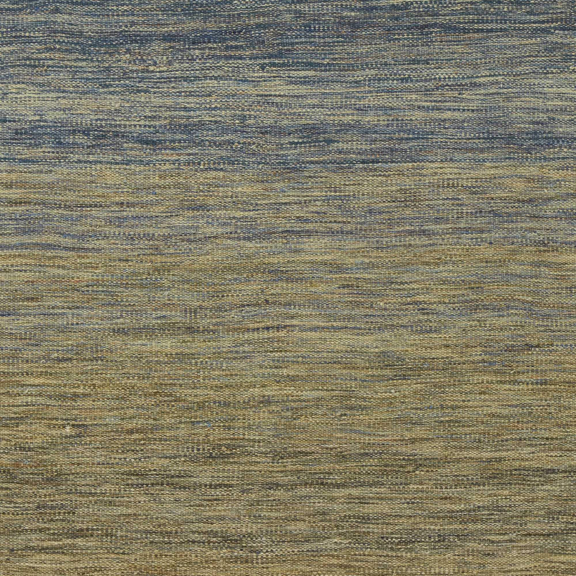 5' X 8' Blue and Ivory Wool Ombre Hand Woven Area Rug - Homeroots - Flyclothing LLC