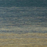 5' X 8' Blue and Ivory Wool Ombre Hand Woven Area Rug - Homeroots - Flyclothing LLC