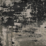 6' X 9' Black and Silver Area Rug - Homeroots - Flyclothing LLC