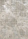 6' X 9' Polyester Sand Silver Area Rug - Homeroots - Flyclothing LLC