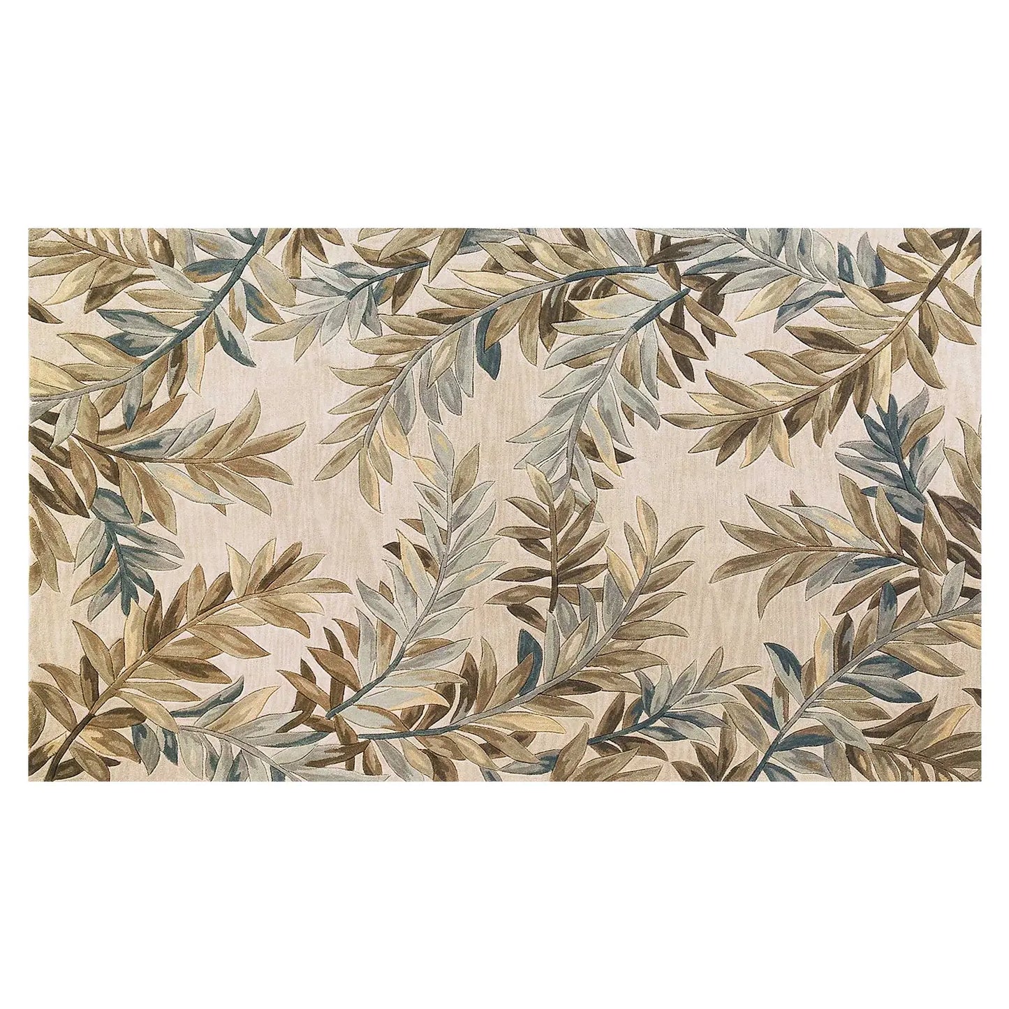 6' Ivory Round Wool Hand Tufted Area Rug - Homeroots - Flyclothing LLC