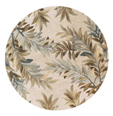6' Ivory Round Wool Hand Tufted Area Rug - Homeroots - Flyclothing LLC