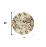 6' Ivory Round Wool Hand Tufted Area Rug - Homeroots - Flyclothing LLC