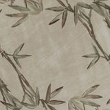 6' Ivory Hand Tufted Tropical Bamboo Round Indoor Area Rug - Homeroots - Flyclothing LLC