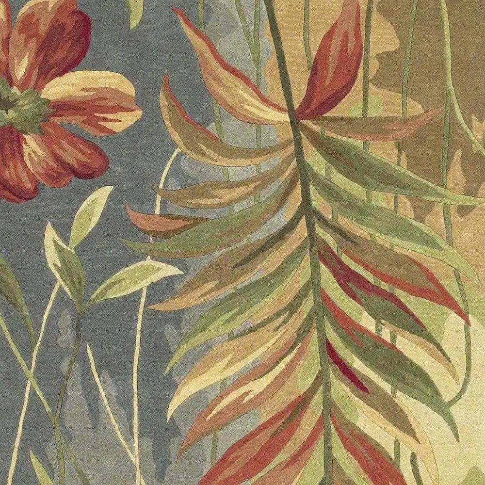 5' Round Wool Multicol Or Area Rug - Homeroots - Flyclothing LLC