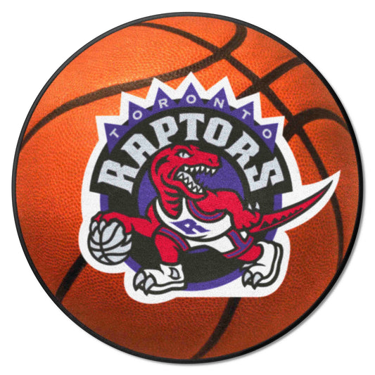 NBA Retro Toronto Raptors Basketball Rug - 27in. Diameter - Toronto Raptors