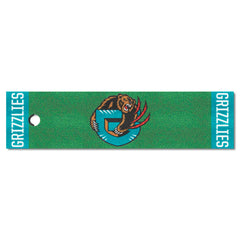 NBA Retro Vancouver Grizzlies Putting Green Mat - 1.5ft. x 6ft. - Vancouver Grizzlies