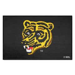 Retro NHL Boston Bruins Starter Mat Accent Rug - 19in. x 30in. - Boston Bruins