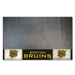 Retro NHL Boston Bruins Vinyl Grill Mat - 26in. x 42in. - Boston Bruins