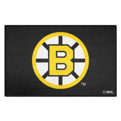 Retro NHL Boston Bruins Starter Mat Accent Rug - 19in. x 30in. - Boston Bruins