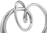 17" Silver Buffed Aluminum Tabletop Sculpture - Homeroots - Flyclothing LLC
