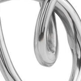 17" Silver Buffed Aluminum Tabletop Sculpture - Homeroots - Flyclothing LLC