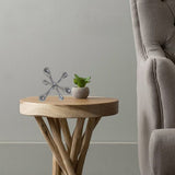 5" Silver Finish Decorative Jack - Homeroots