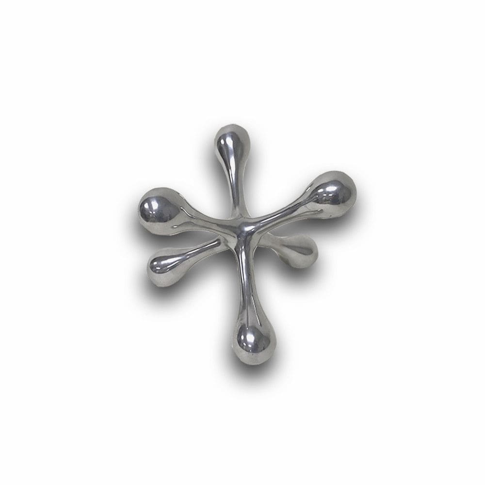 5" Silver Finish Decorative Jack - Homeroots - Flyclothing LLC