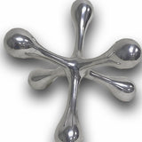5" Silver Finish Decorative Jack - Homeroots - Flyclothing LLC