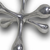 5" Silver Finish Decorative Jack - Homeroots - Flyclothing LLC