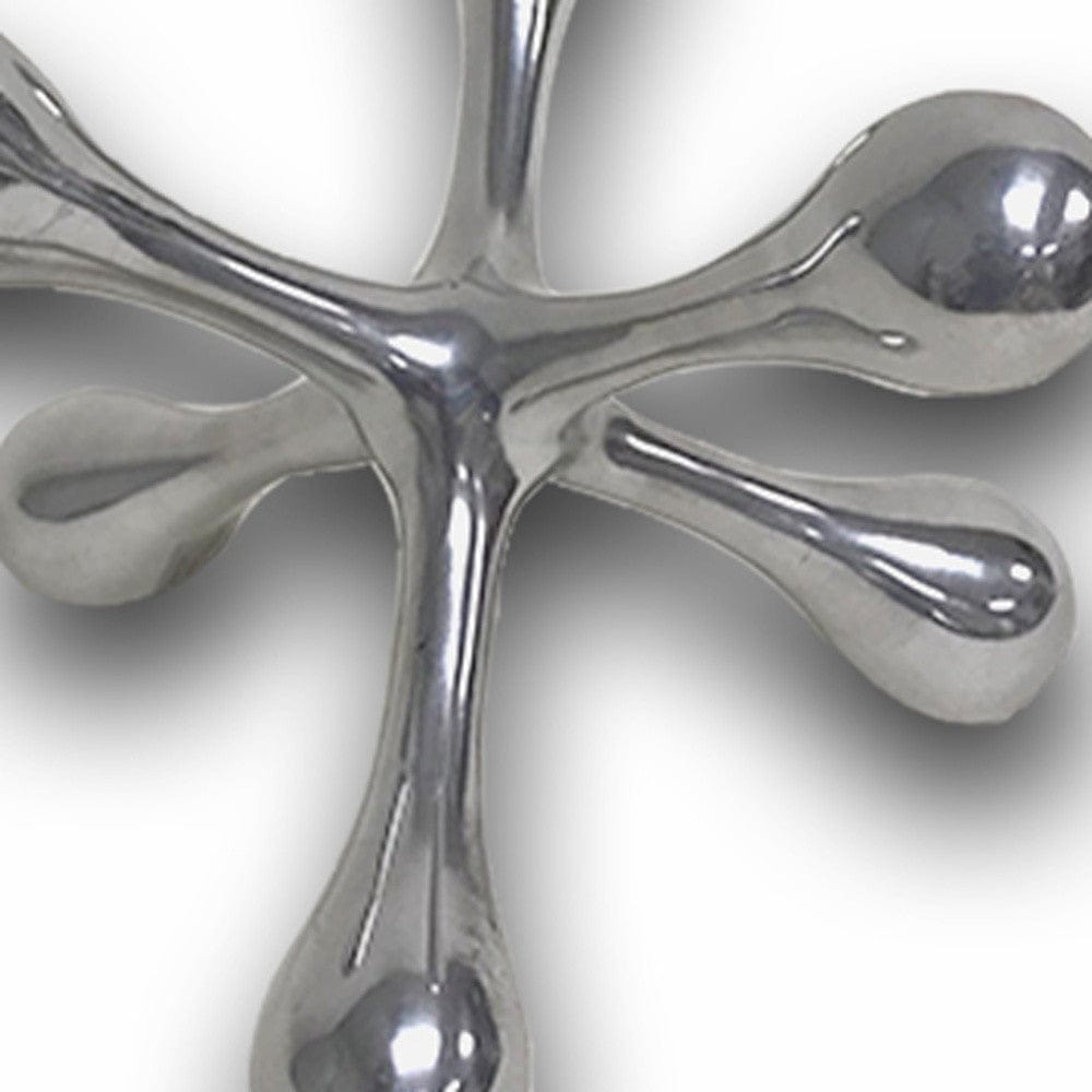 5" Silver Finish Decorative Jack - Homeroots - Flyclothing LLC