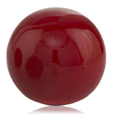 3" Red Aluminum Decorative Orb Tabletop Sculpture - Homeroots - Flyclothing LLC