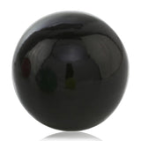 3" Black Enameled Aluminum Decorative Sphere - Homeroots - Flyclothing LLC