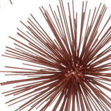 10" X 10" X 10" Red Large Spiked Sphere - Homeroots - Flyclothing LLC