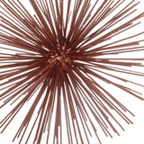 8" X 8" X 8" Red Medium Spiked Sphere - Homeroots - Flyclothing LLC