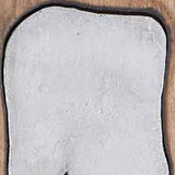 13" X 13" X 1" Silver Natural Wood And Metal Wall Tile - Homeroots