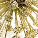 6.5" X 6.5" X 6.5" Gold Starburst Spheres Set Of 2 - Homeroots - Flyclothing LLC