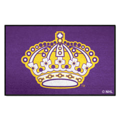 Retro NHL Los Angeles Kings Starter Mat Accent Rug - 19in. x 30in. - Los Angeles Kings