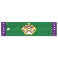 Retro NHL Los Angeles Kings Putting Green Mat - 1.5ft. x 6ft. - Los Angeles Kings