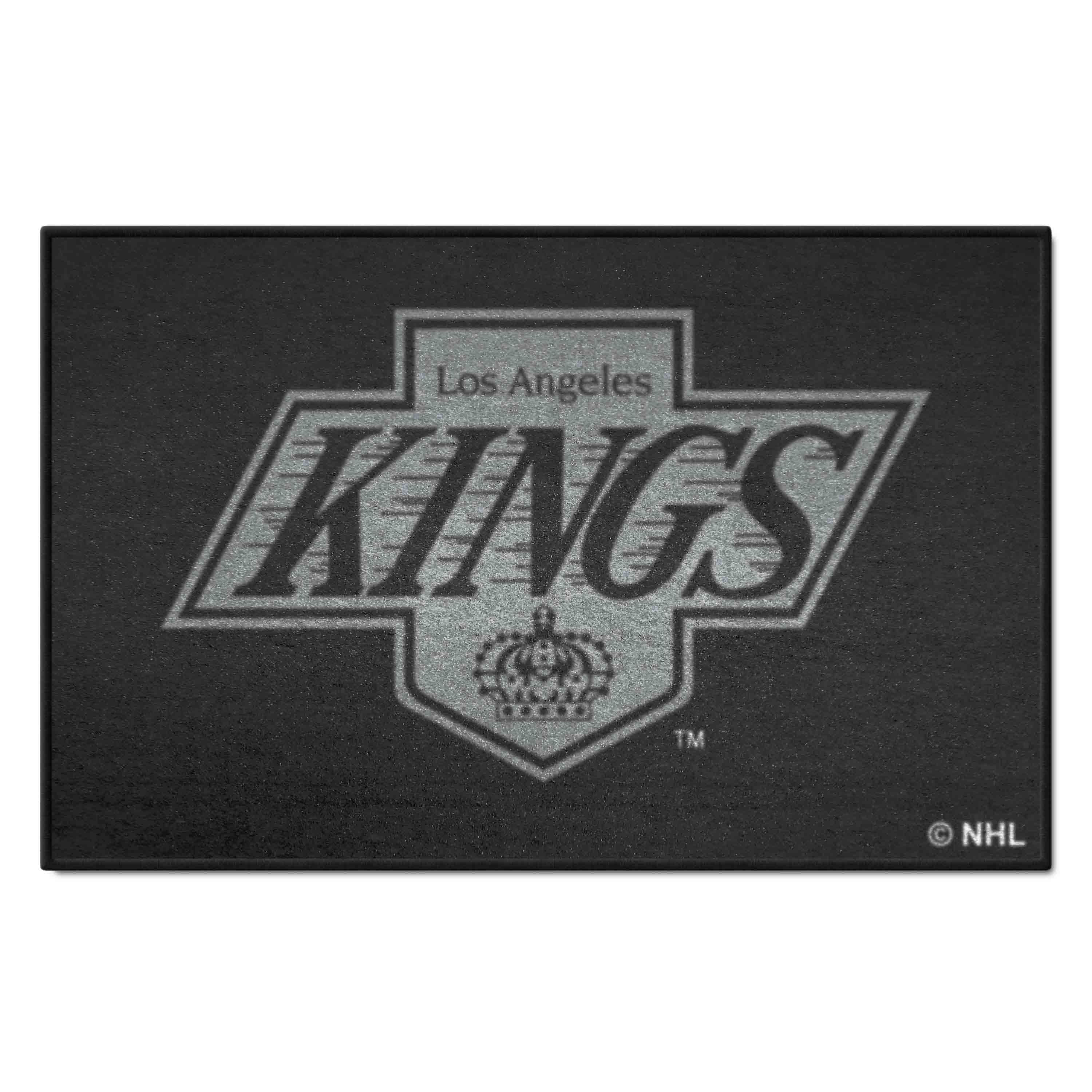 Retro NHL Los Angeles Kings Starter Mat Accent Rug - 19in. x 30in. - Los Angeles Kings
