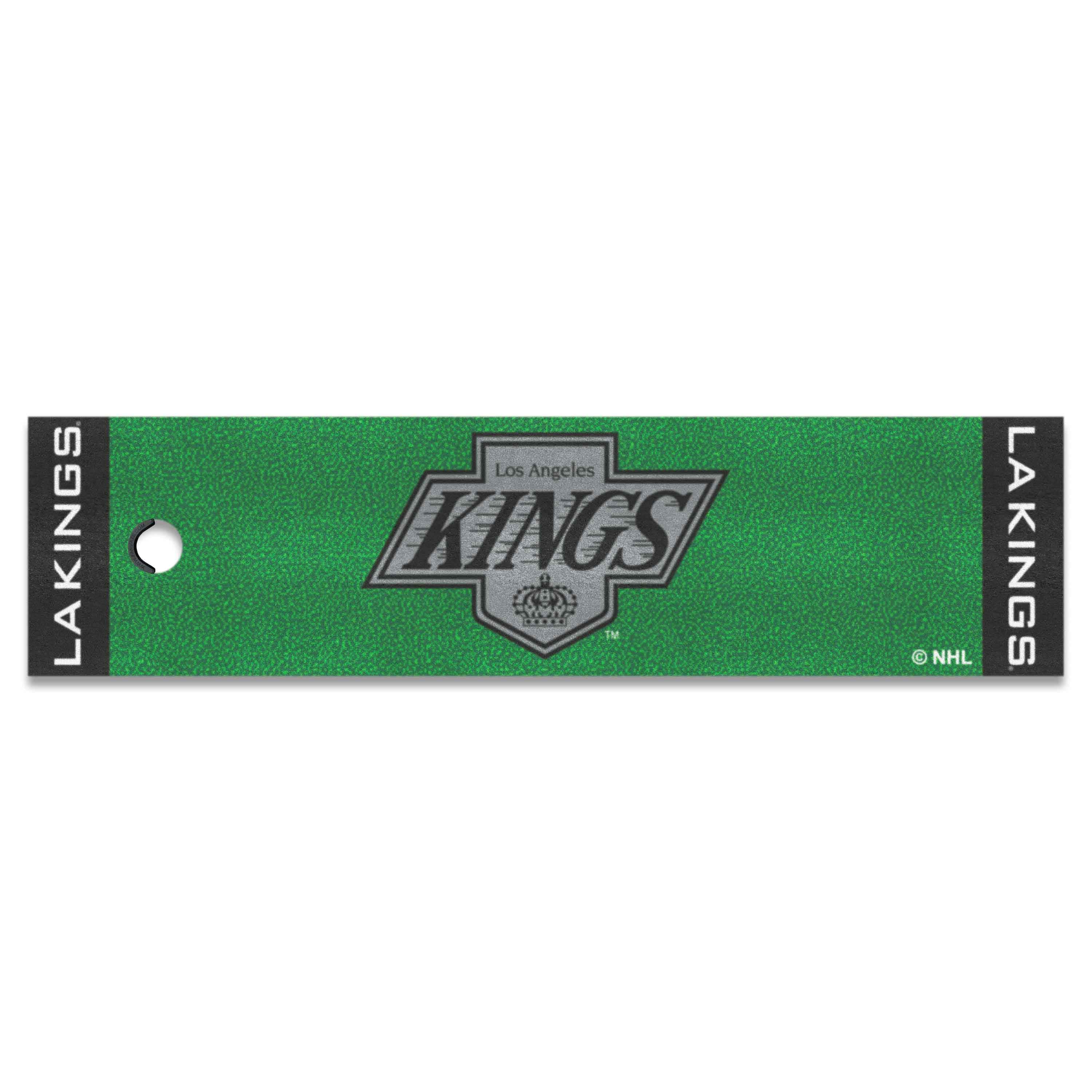 Retro NHL Los Angeles Kings Putting Green Mat - 1.5ft. x 6ft. - Los Angeles Kings