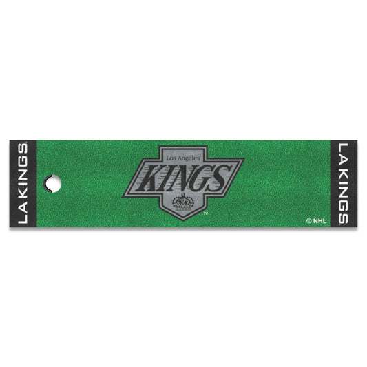Retro NHL Los Angeles Kings Putting Green Mat - 1.5ft. x 6ft. - Los Angeles Kings