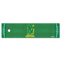 NHLRETRO Minnesota North Stars Putting Green Mat - 1.5ft. x 6ft. - Minnesota North Stars
