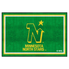 NHLRETRO Minnesota North Stars 5ft. x 8 ft. Plush Area Rug - Minnesota North Stars