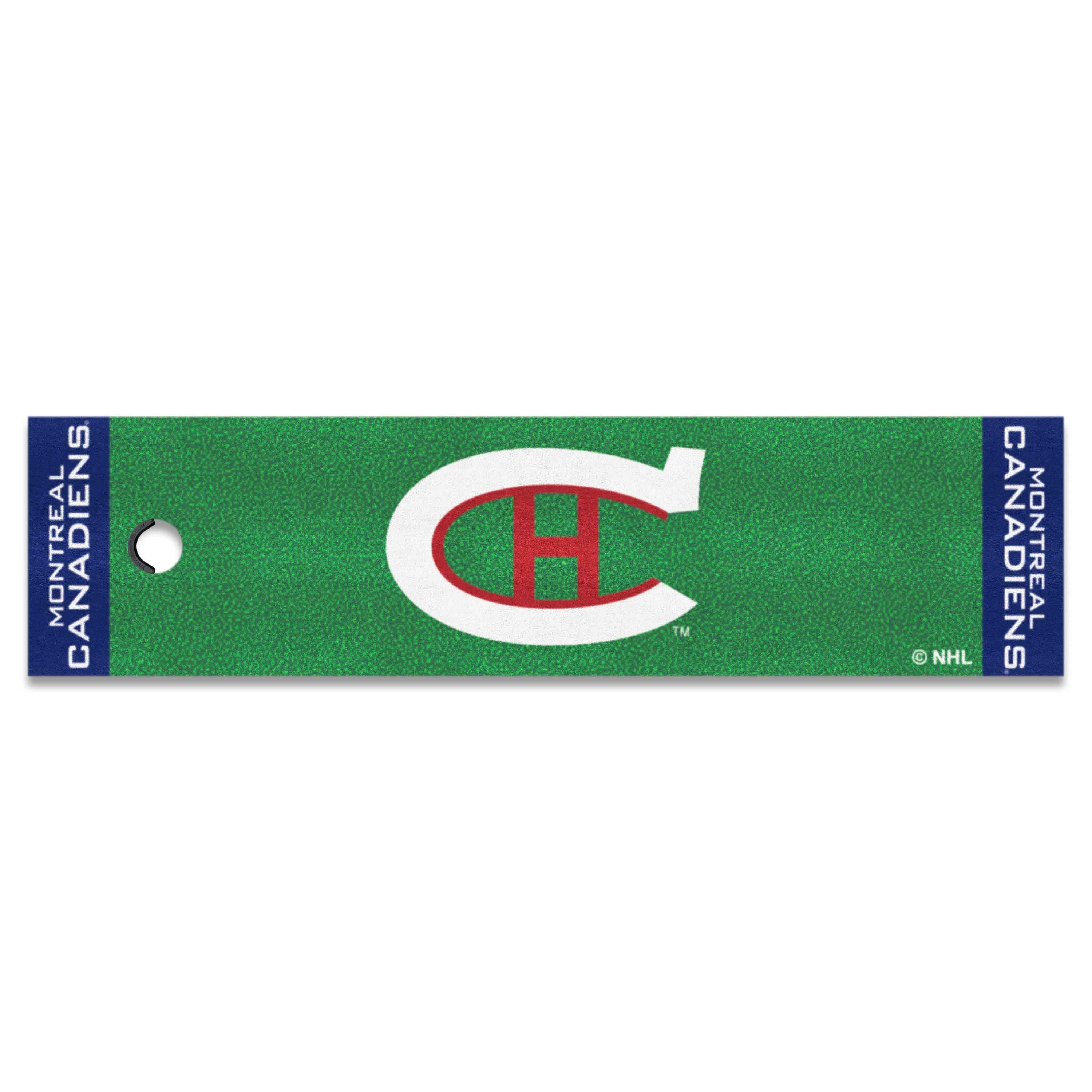NHLRETRO Montreal Canadiens Putting Green Mat - 1.5ft. x 6ft. - Montreal Canadiens