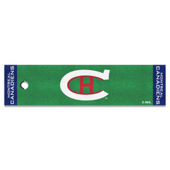 NHLRETRO Montreal Canadiens Putting Green Mat - 1.5ft. x 6ft. - Montreal Canadiens