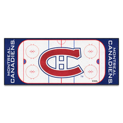 NHLRETRO Montreal Canadiens Rink Runner - 30in. x 72in. - Montreal Canadiens