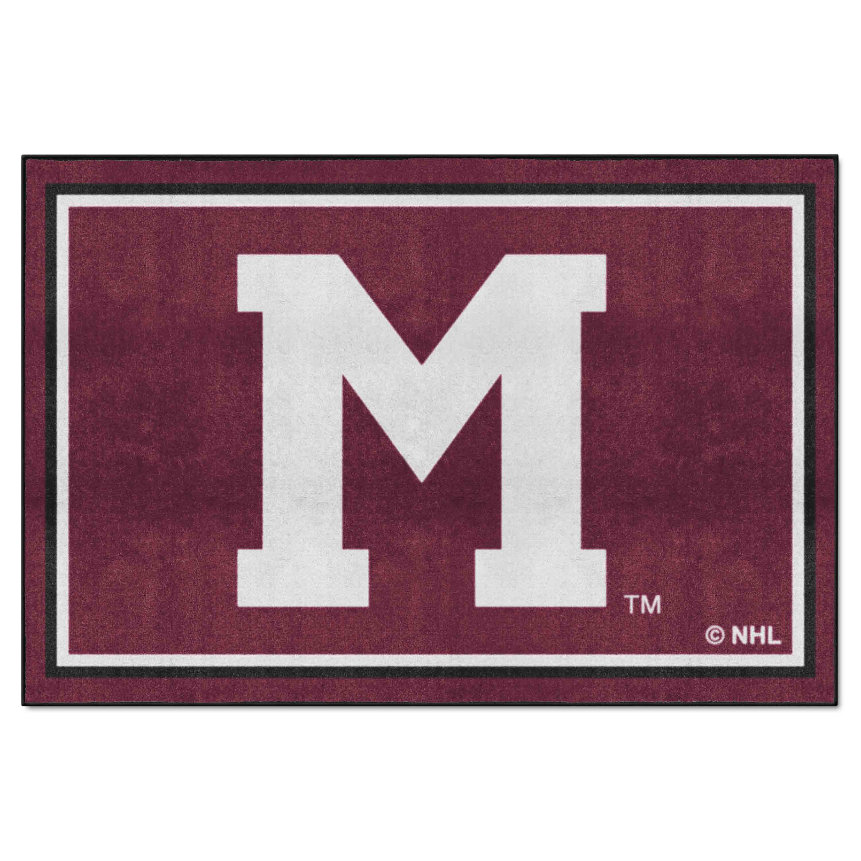 NHLRETRO Montreal Maroons 5ft. x 8 ft. Plush Area Rug - Montreal Maroons