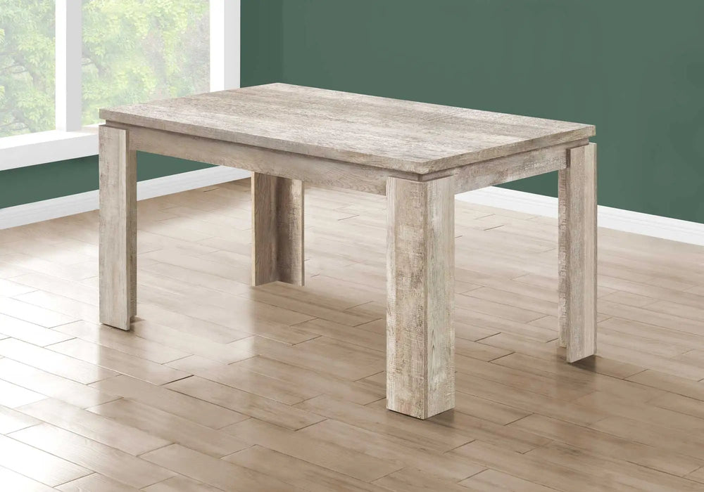 36" Taupe Dining Table - Homeroots - Flyclothing LLC