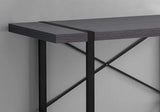 24" Gray and Black Computer Desk - Homeroots - Flyclothing LLC