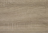 71" Taupe Wood Adjustable Bookcase - Homeroots - Flyclothing LLC