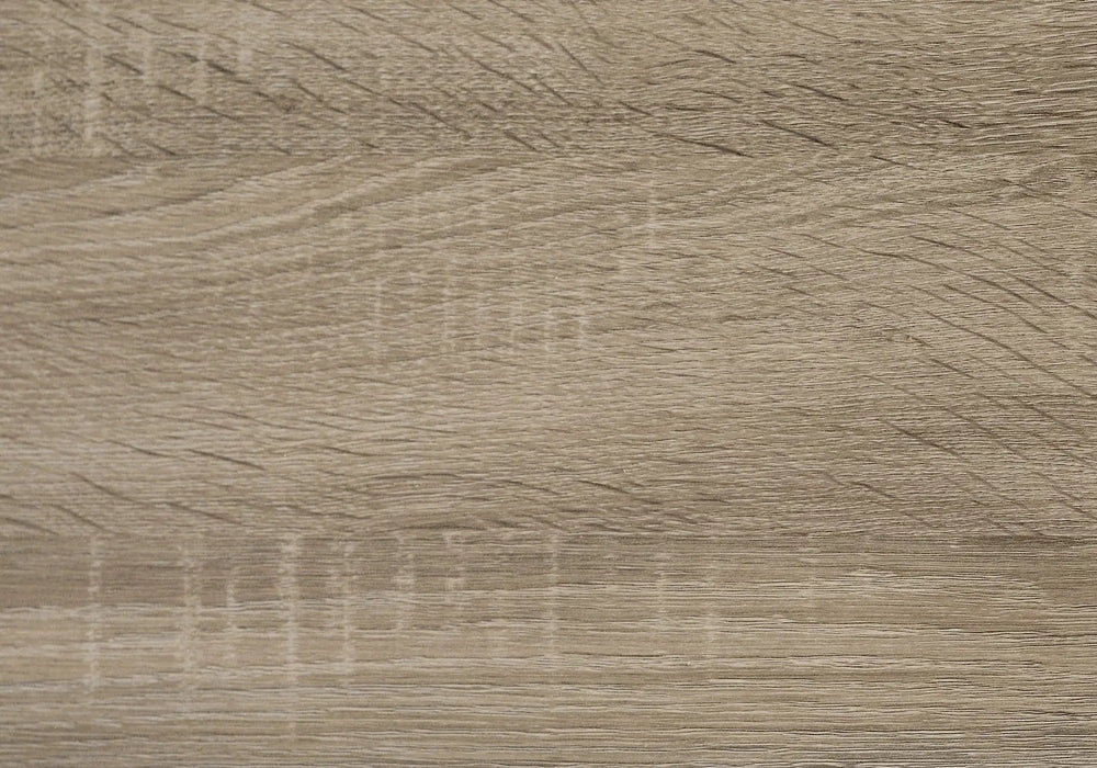 71" Taupe Wood Adjustable Bookcase - Homeroots