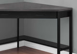 42" Gray and Black Corner - Homeroots - Flyclothing LLC