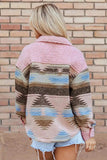 Button Up Long Sleeve Jacket - Trendsi - Flyclothing LLC